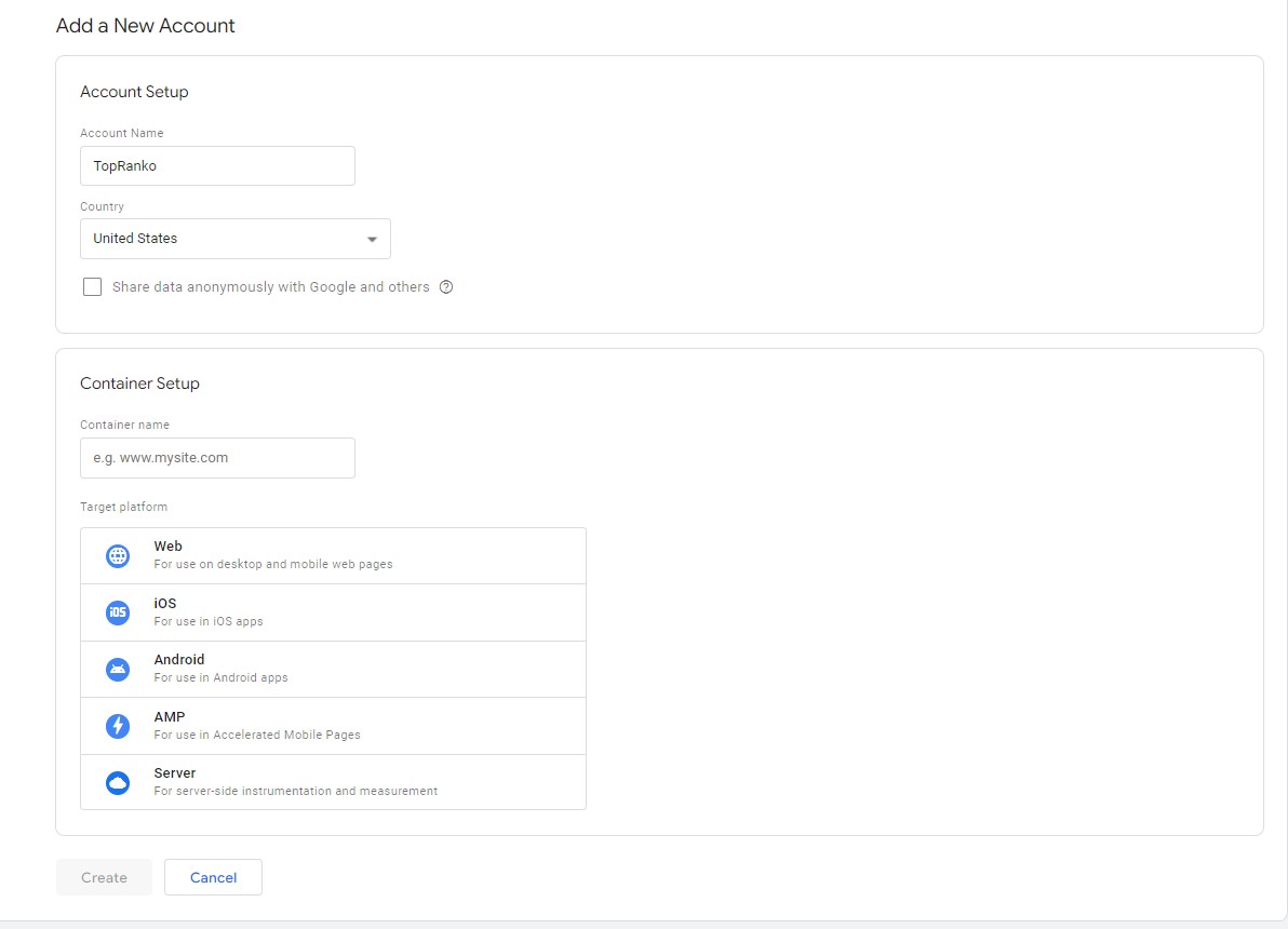 Google Tag Manager